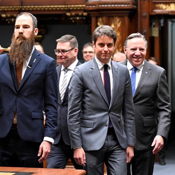 Quebec 'not alone' in commitment to secularism, says French Prime Minister Attal